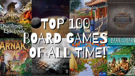 Top 100 Board Games of All Time .